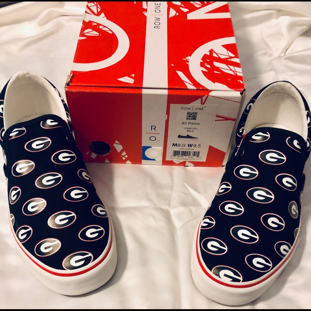 University of Georgia (UGA) Slip On Canvas Shoes